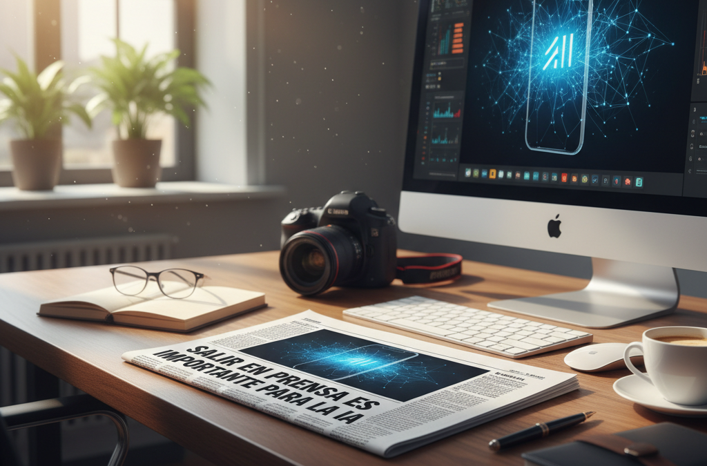 Por qué salir en los medios aumenta la visibilidad en la IA (y cómo lo estamos comprobando)